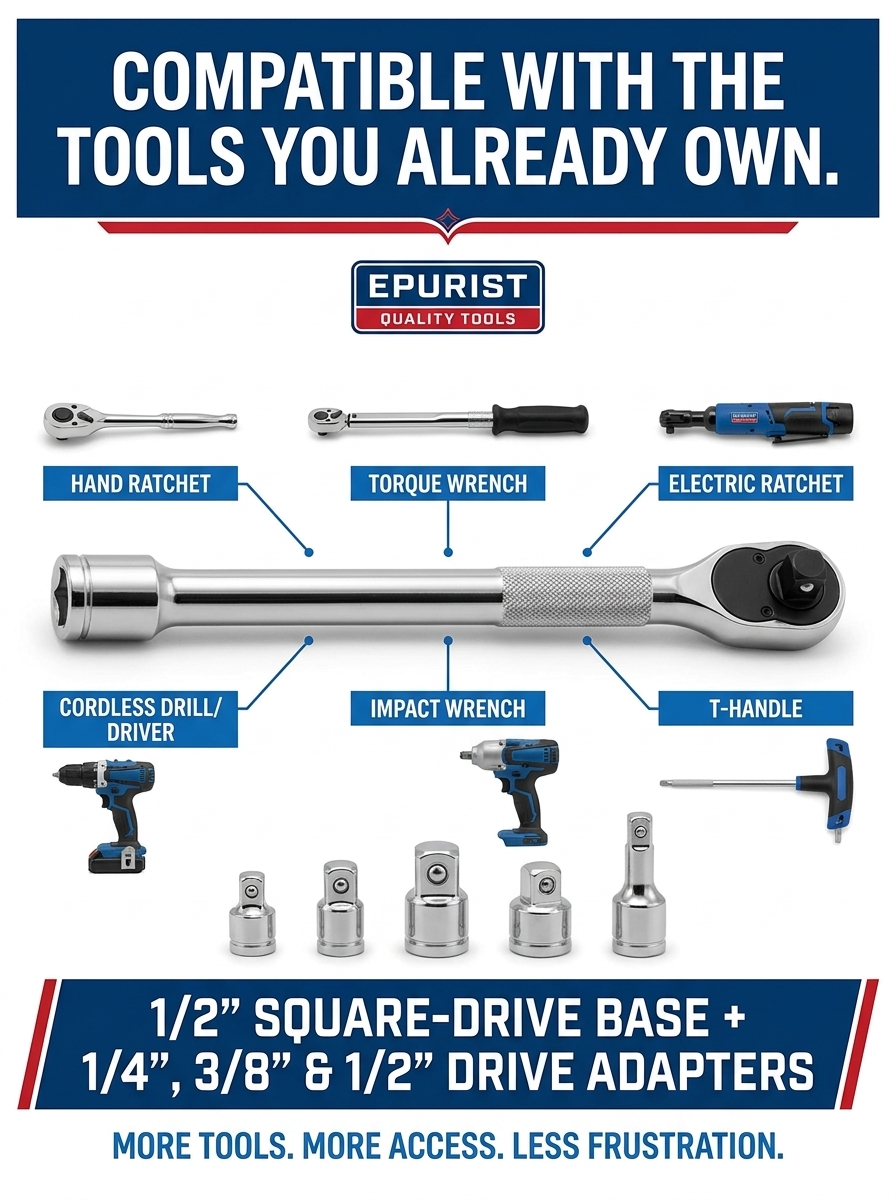 Epurist™ 1/2 Inch Wrench Extender